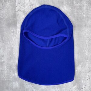 Vintage Patagonia Synchilla Fleece Balaclava Blue Ski Snow Face Mask Hat USA